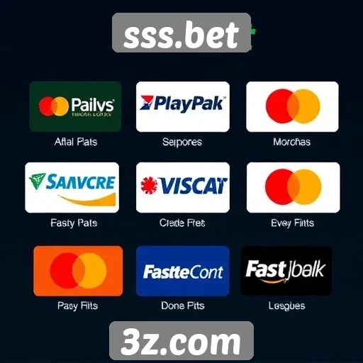 Opções de pagamento oferecidas por sss.bet